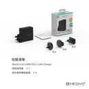 MEGIVO World Link M-WL140W 3端口 140W PD3.1 & QC 3.0 GaN 充電器