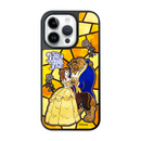 (Made-to-order) i-Smart-Disney Mirror Phone Case-Stained glass Style-Princess Series-Belle