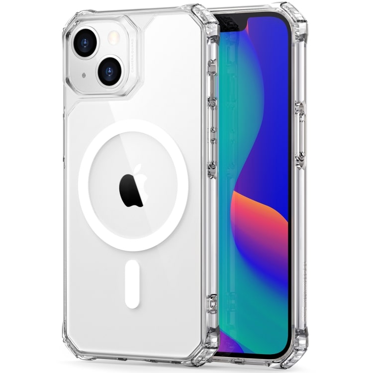 ESR - Air Armor Case with HaloLock for iPhone 14 Series - Clear