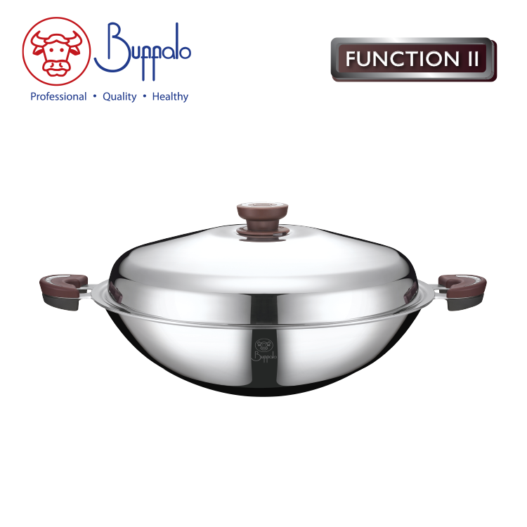 BUFFALO FUNCTION II 40CM ROUND WOK DH