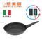 意美廚意大利製LUSTER鍛造鑄鋁黑色易潔26CM煎鍋- 灰色