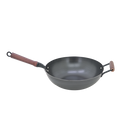 IDEALE CHEF IRON DEEP FRYING WOK 32CM WITH GLASS LID (IH)