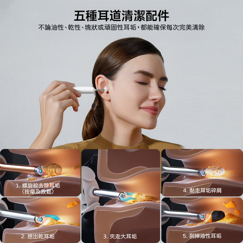 Bebird HOME 30S 彎折微型掏耳棒