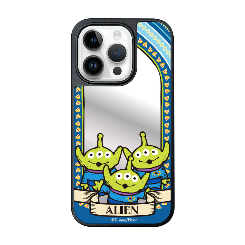 (Made-to-order) i-Smart-Disney Mirror Phone Case-Linocut Style-Alien