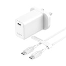 Mophie Essential 30W USB-C PD Wall Charger Bundle