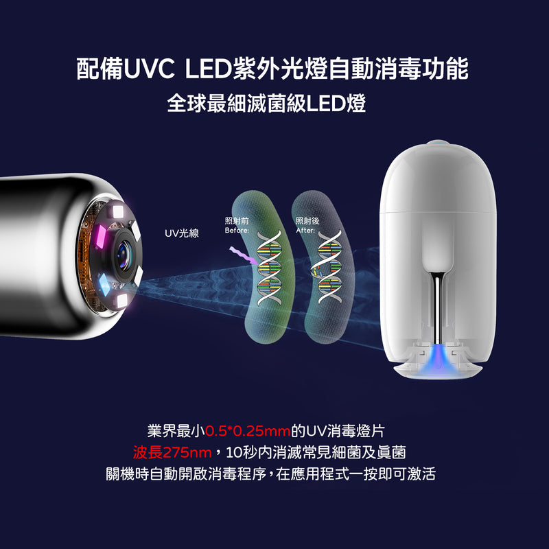 Bebird HOME 30S 彎折微型掏耳棒