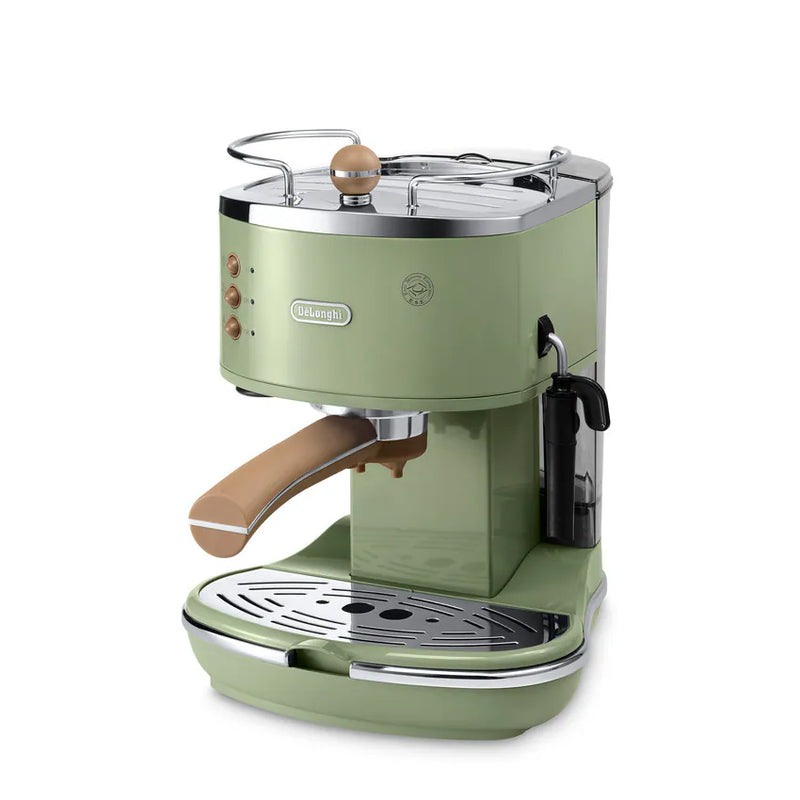 De'Longhi - Italian Breakfast Vintage Series Semi-Automatic Coffee Machine ECOV311