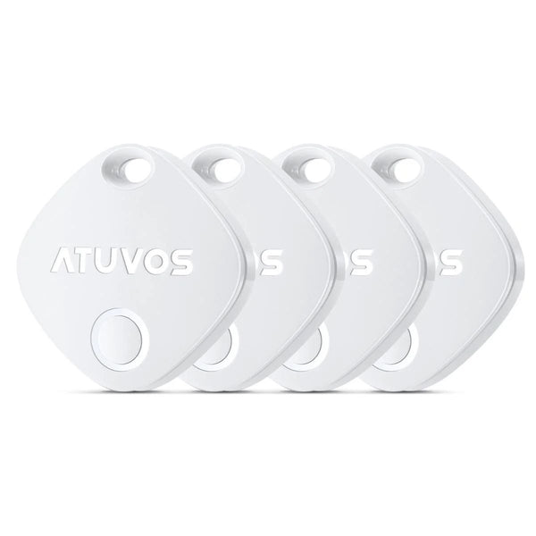 ATUVOS Tag Bluetooth Luggage Tracker (iOS Only) - 4 Pack