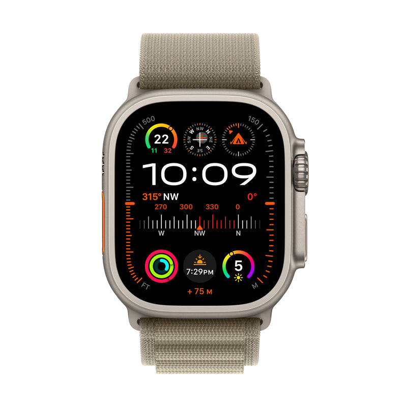 Apple Watch Ultra 2 GPS+流動網絡 49mm 鈦金屬錶殼加登峰手環