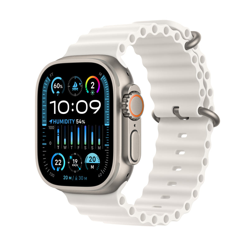 Apple Watch Ultra 2 GPS+流動網絡49mm 鈦金屬錶殼加海洋錶帶– Shoppy
