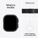 Apple Watch Ultra 3 GPS + Cellular 49mm Titanium Case with Milanese Loop