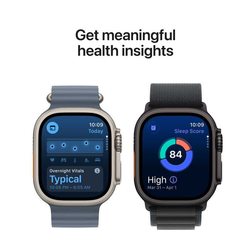 Apple Watch Ultra 3 GPS + Cellular 49mm Titanium Case with Alpine Loop