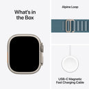 Apple Watch Ultra 3 GPS + Cellular 49mm Titanium Case with Alpine Loop