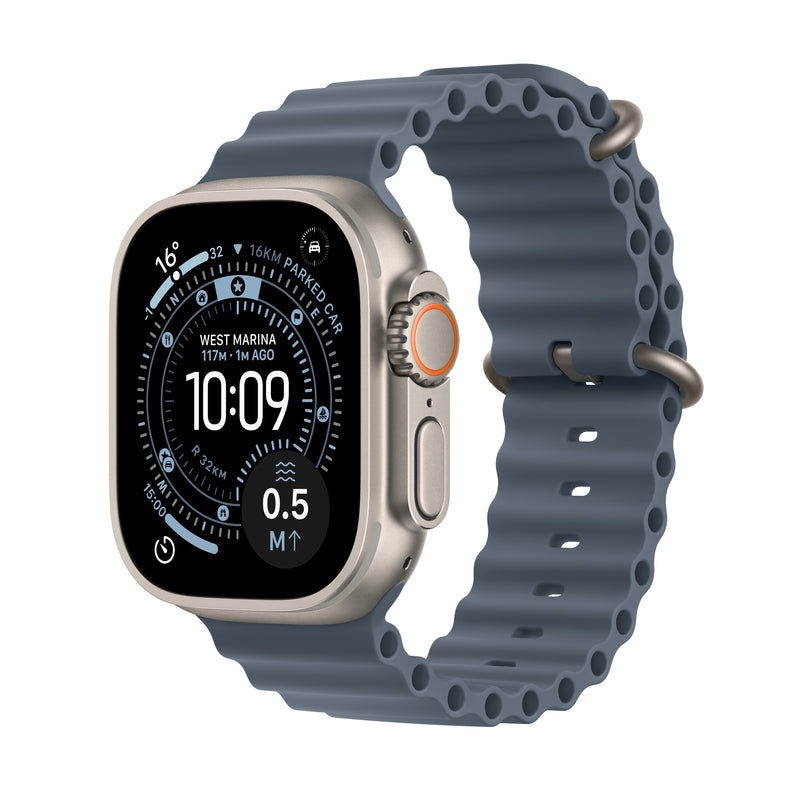 Apple Watch Ultra 3 GPS + Cellular 49mm Titanium Case with Ocean Band