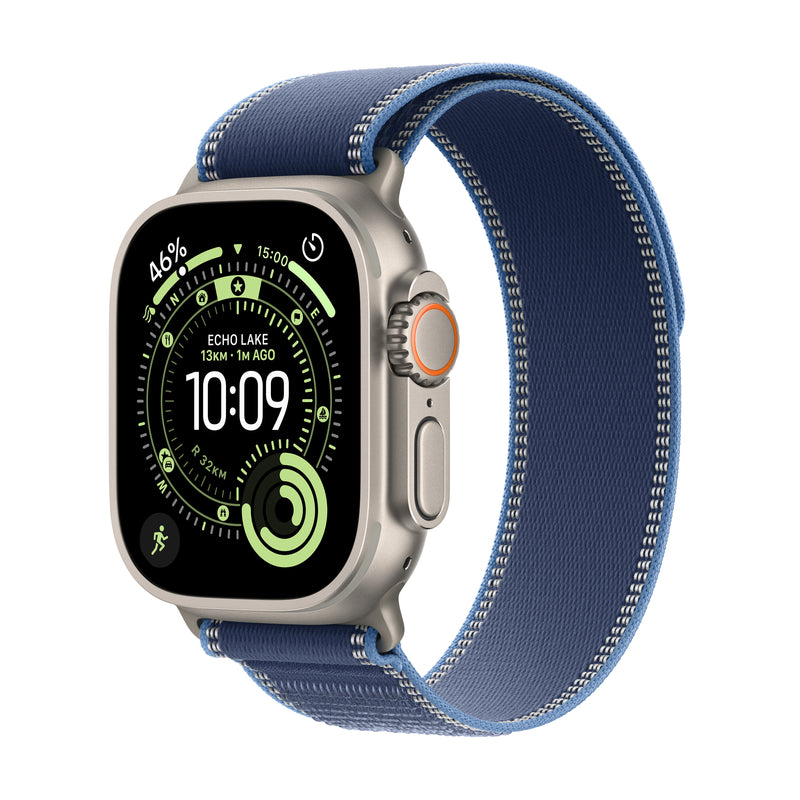 Apple Watch Ultra 3 GPS + Cellular 49mm Titanium Case with Trail Loop