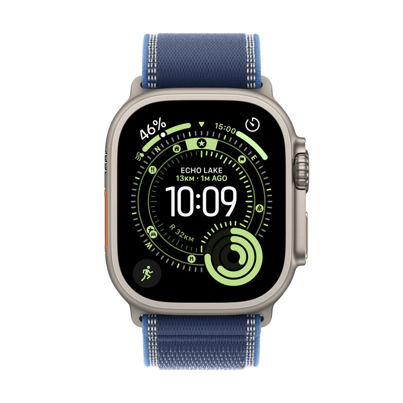 Apple Watch Ultra 3 GPS + Cellular 49mm Titanium Case with Trail Loop