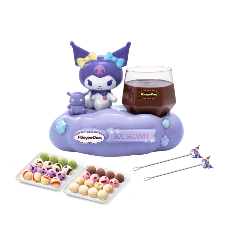 Haagen-Dazs x Kuromi Classic Ice Cream Fondue Set E-voucher