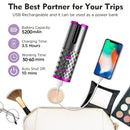 HYUNDAI Cordless Hair Curler HC-120 USB Charging 5000mAh With Power Bank Function