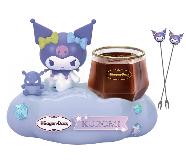 Haagen-Dazs x Kuromi 造型雪糕火鍋經典套裝電子禮券
