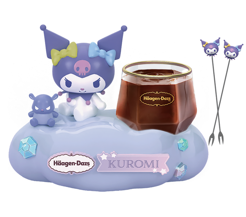 Haagen-Dazs x Kuromi 造型雪糕火鍋經典套裝電子禮券
