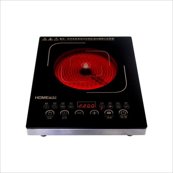 HOME@dd Smart Touch Control & Stainless Steel Electric Ceramic Cooker (Ultra Slim & Classic Version)