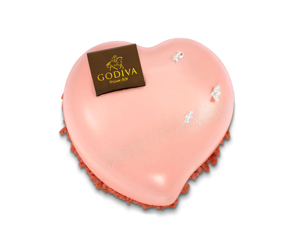 GODIVA 心形士多啤梨覆盆子巧克力蛋糕電子禮券