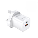 Choetech - PD33W GaN Charger - UK-WH PD5006