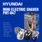 HYUNDAI Mini Electric Shaver PHT-047 3D Floating Blade Electric Razor