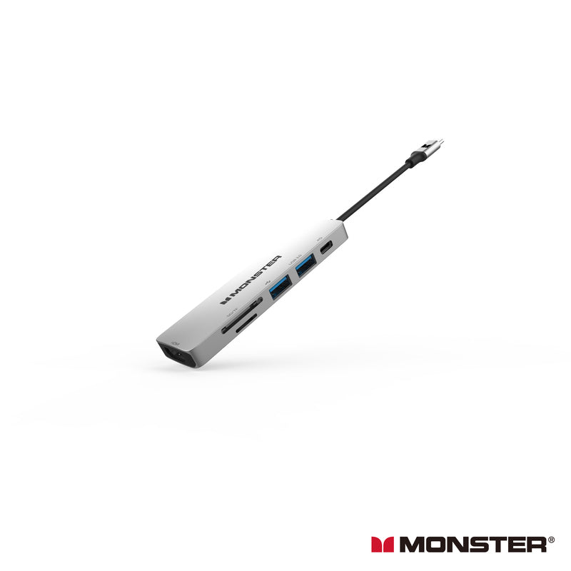 Monster USB-C TO 6-Port 集線器