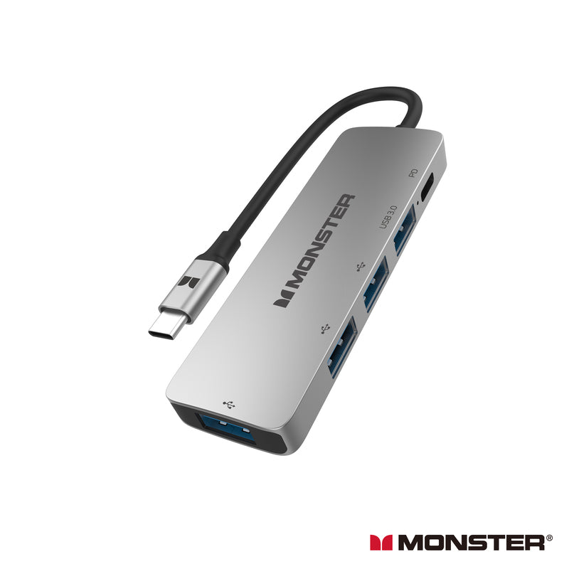 Monster USB-C TO 5-Port 集線器