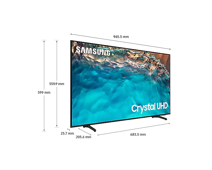 Samsung 43 Crystal UHD BU8100 (2022) Smart TV
