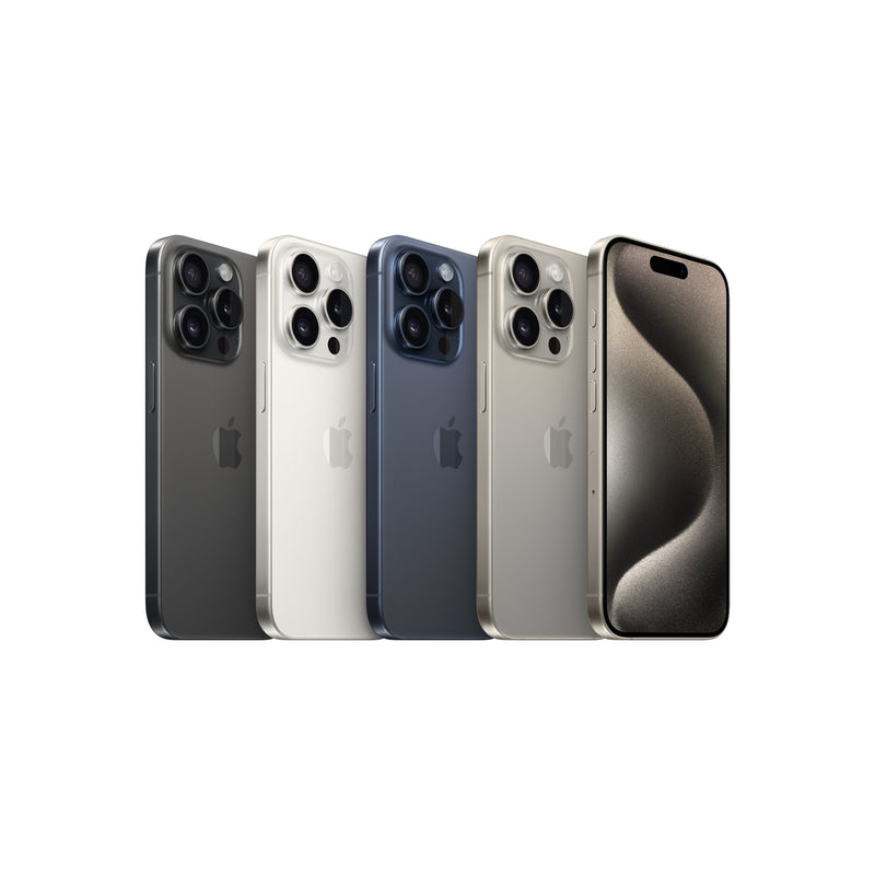 iPhone 15 Pro + ESR Tempered-Glass Screen Protector