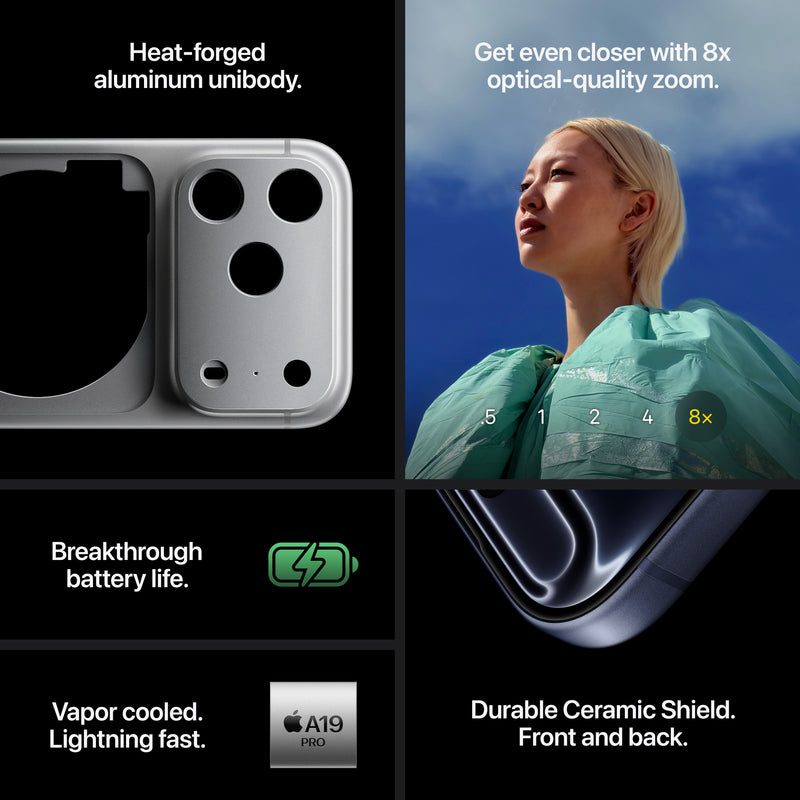 (Pre-order) iPhone 17 Pro Max + 6 months HBO Max Standard Plan