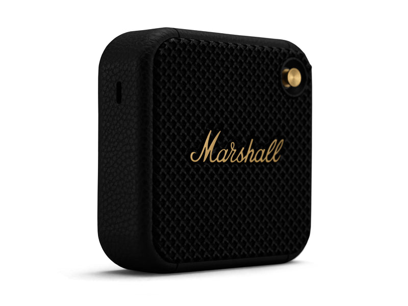 (Limited Offer) Marshall Willen Portable Speaker Black & Brass MHP-96059