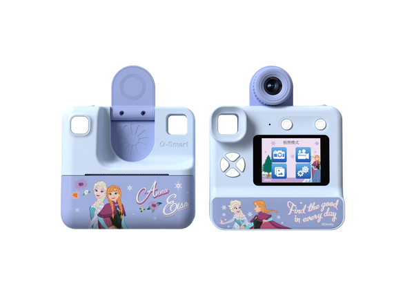 i-Smart Kids Print Camera （Elsa&Anna ）