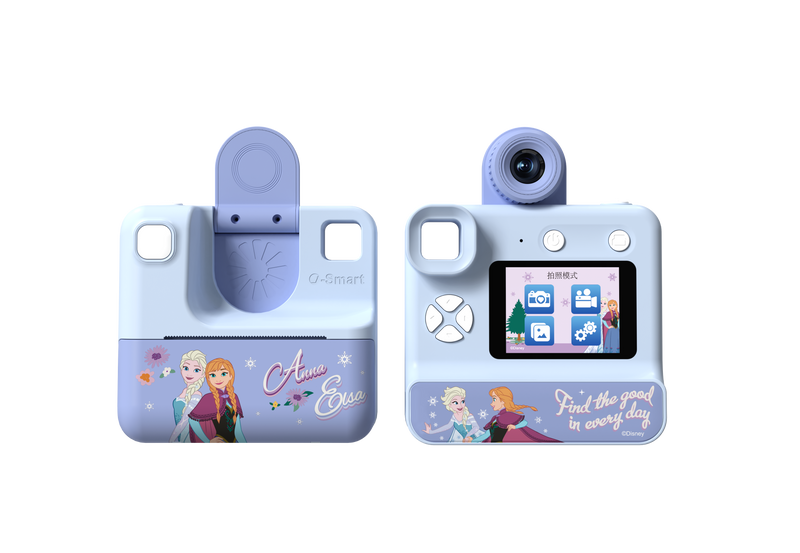 i-Smart Kids Print Camera （Elsa&Anna ）