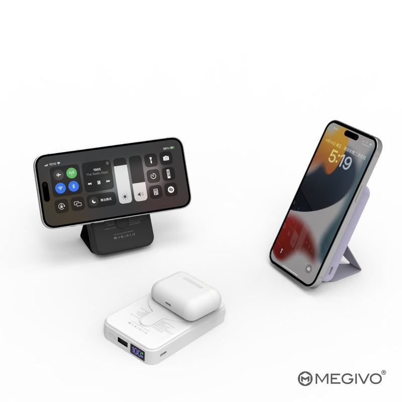 MEGIVO Mag-BX03 10,000mAh Power Bank with Stand