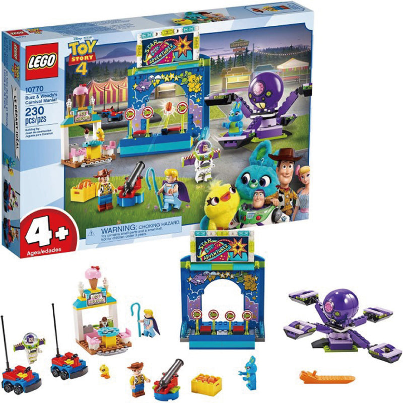 [T] LEGO Disney Pixarâ€™s Toy Story 4 Buzz Lightyear & Woodyâ€™s Carnival