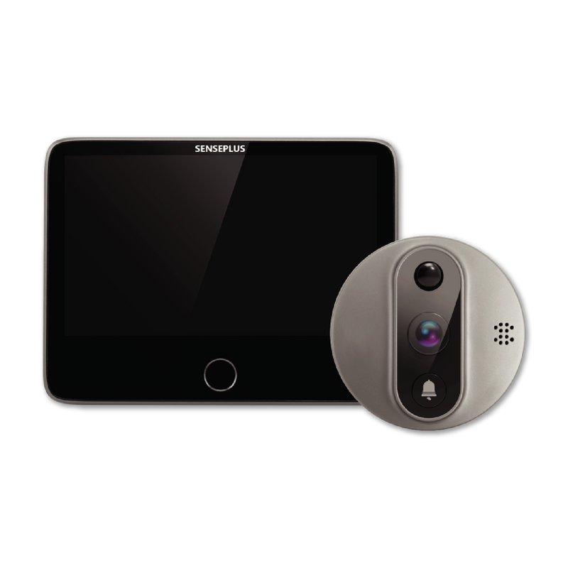 [T] Smart: SensePlus Smart Peephole DoorCam(with 1pc 32GB SD Card)