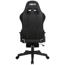 ABKO KOREA OHELLA - AGC21 White+Black Premium Gaming Chair Designed For Your Comfort with Footrest #OHELLA KR #KOREA ABKO