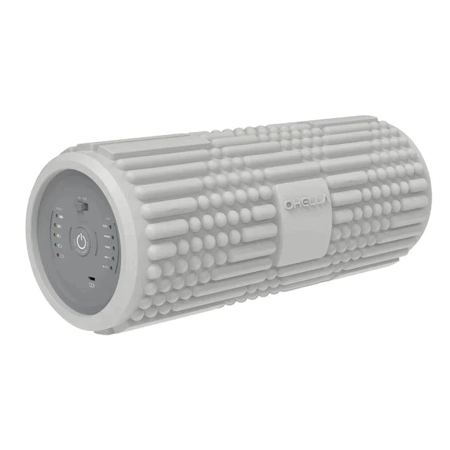 ABKO KOREA OHELLA - FR02 Vibration Massage Foam Roller [Gray] Waveroller, Smart Roller ,Yoga Pillar, Yoga Roller