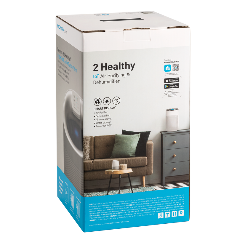 Smart: Momax 2 Healthy IoT Air Purifying & Dehumidifier (AP1S)