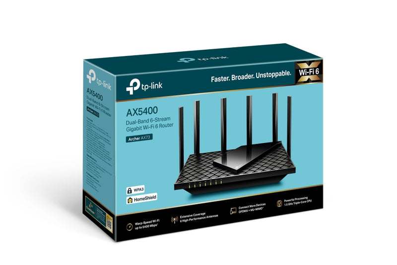 TP-Link Archer AX73 雙頻Wi-Fi 6路由器