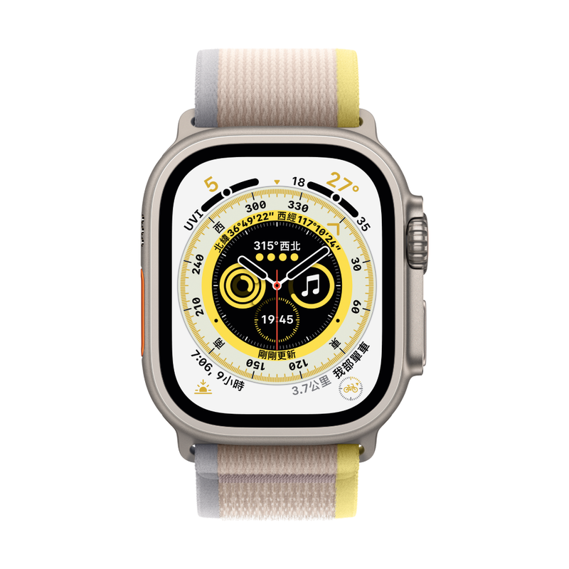 AppleWatch Ultra GPS+流動網絡49mm 鈦金屬錶殼加越野手環– Shoppy 寬樂買