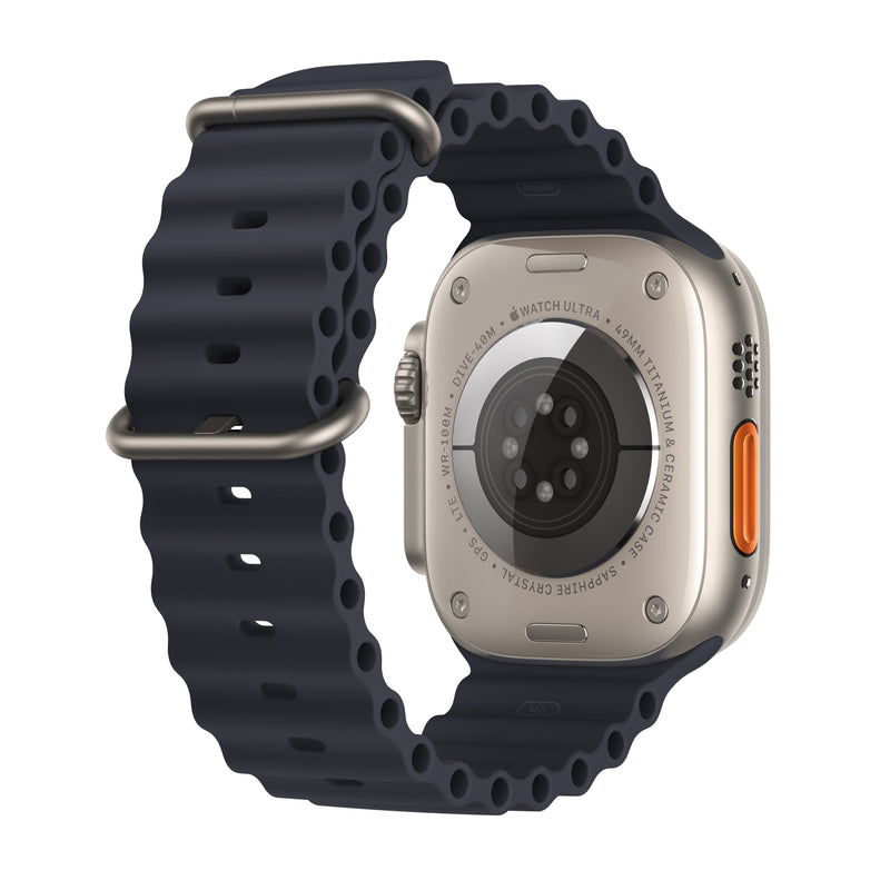[T] Apple Watch Ultra GPS + Cellular, 49mm Titanium Case with Ocean Band