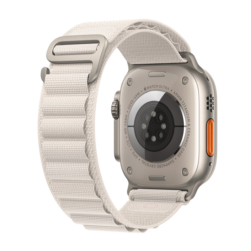 Apple Watch Ultra GPS + Cellular, 49mm Titanium Case with Alpine Loop