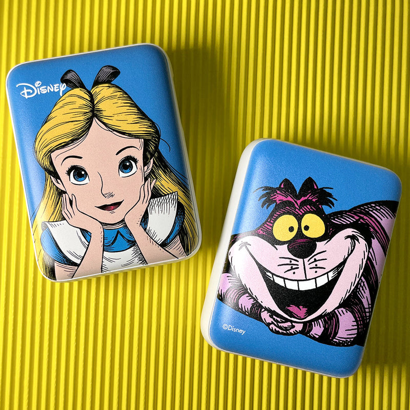 Disney 迪士尼 - 口袋行動電源 - 愛麗絲＆妙妙貓