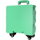 Hallmark 4 Wheels Foldable Trolley (green)-HM876