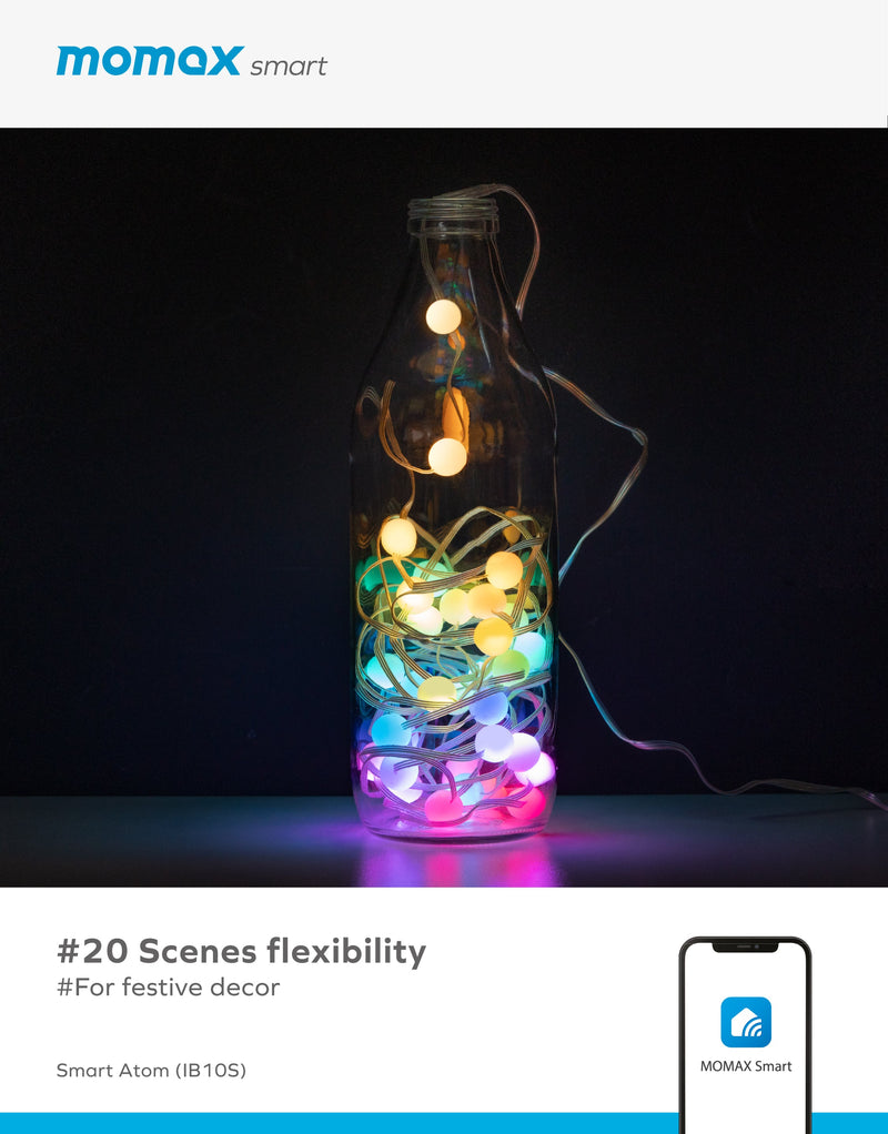 Smart D Woody Smart Atom IoT LED Fairy Lights Set