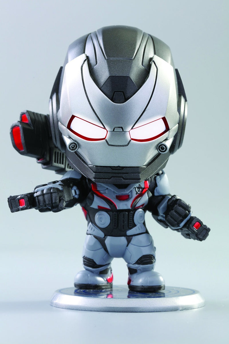 [T] Hot Toys Iron Man, Captain America, War Machine Cosbaby Bobble-Head Collectible Set